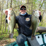 Northern strain largemouth bass, photo by Mitchell Zischke