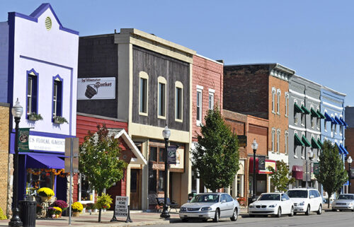 Downtown area improving the visitor experience.