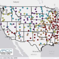 Accumulated Winter Season Severity Map