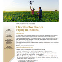 Checking for Drones Flying in Indiana website